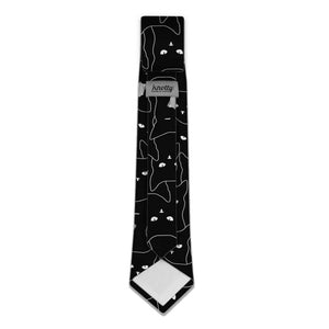 Black Cats Necktie -  -  - Knotty Tie Co.
