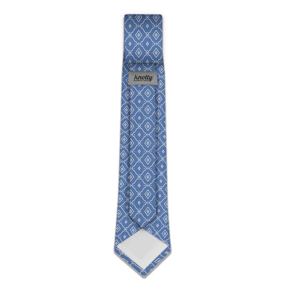 Ceramic Geometric Necktie -  -  - Knotty Tie Co.