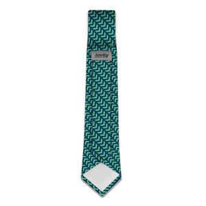 Chevron Geometric Necktie -  -  - Knotty Tie Co.