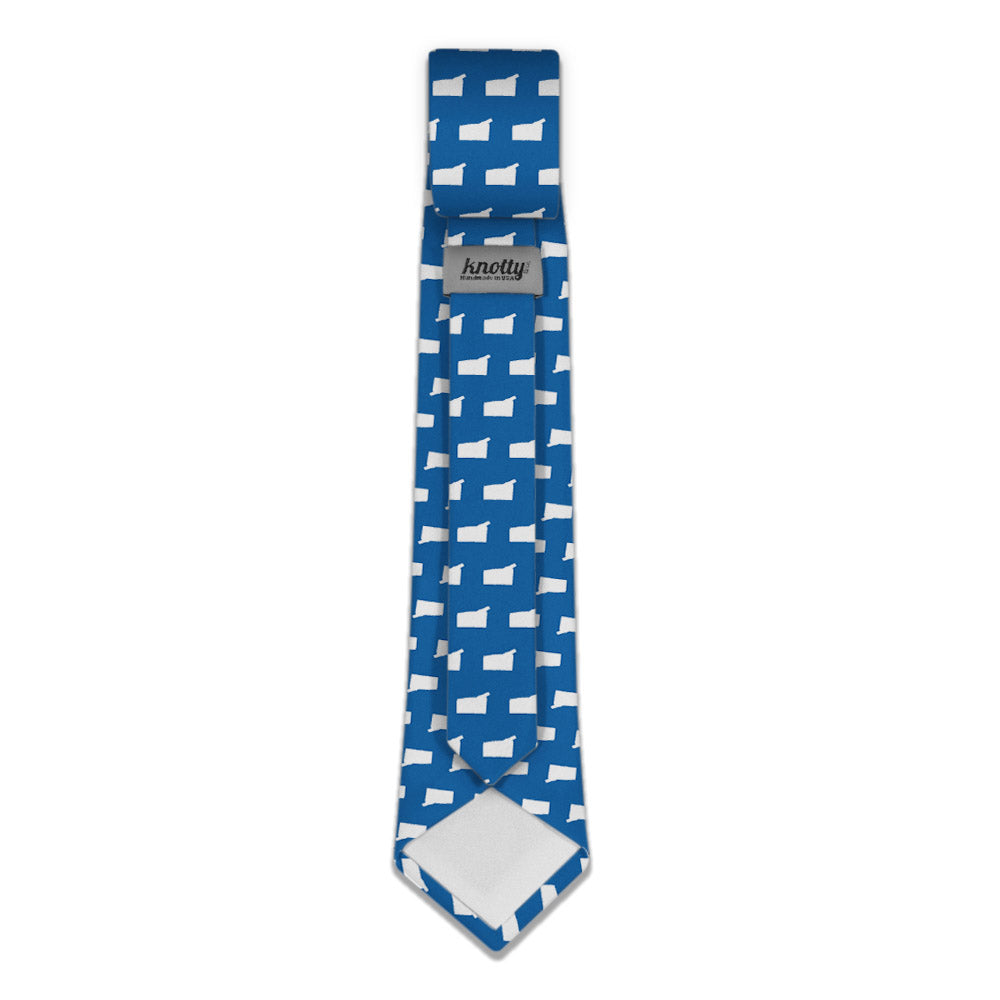 Connecticut State Outline Necktie -  -  - Knotty Tie Co.