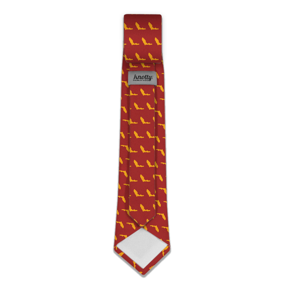 Florida State Outline Necktie -  -  - Knotty Tie Co.