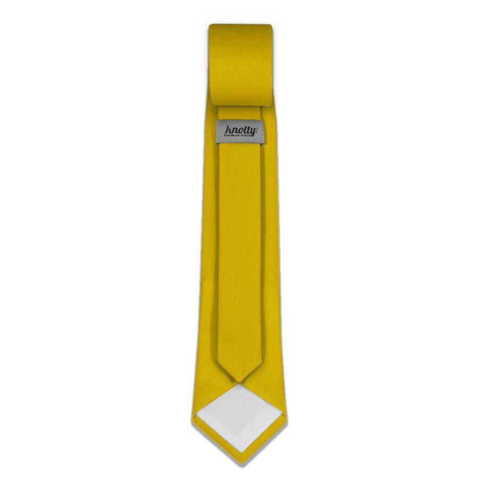 Solid KT Gold Necktie -  -  - Knotty Tie Co.