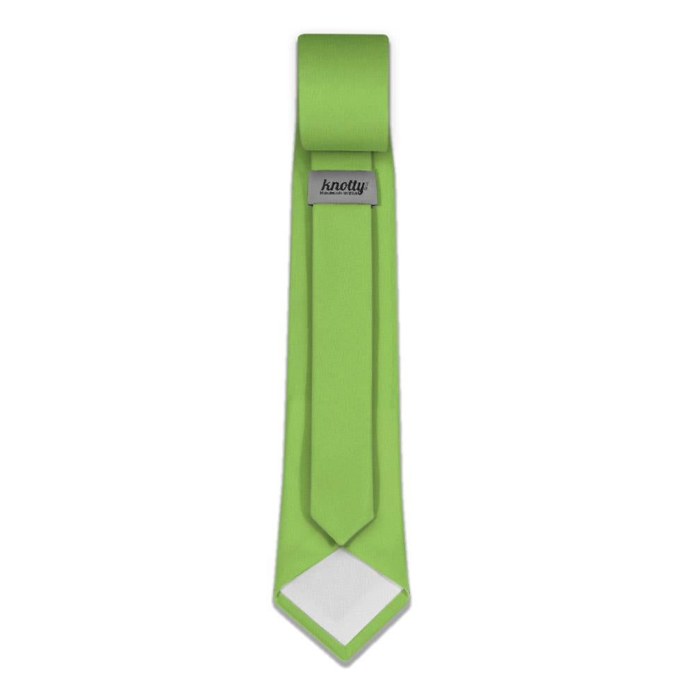 Solid KT Lime Necktie -  -  - Knotty Tie Co.