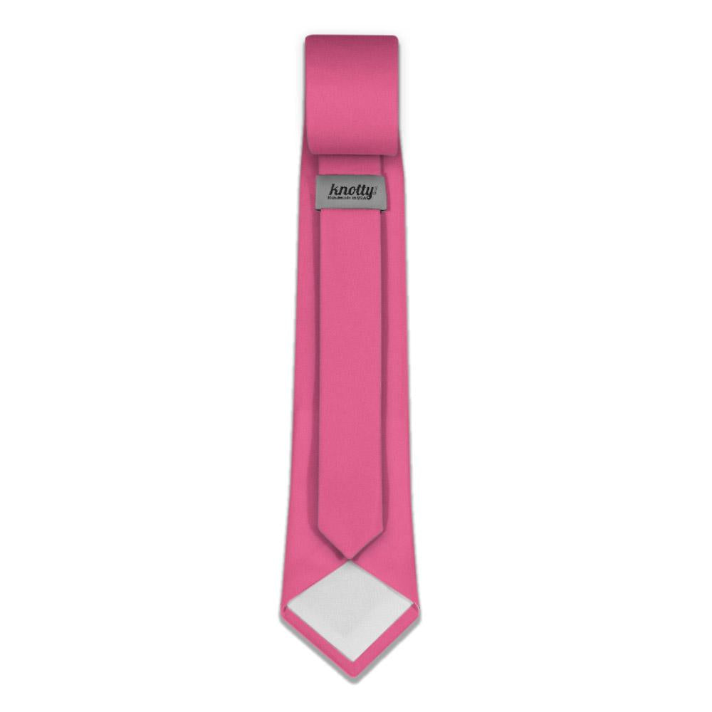 Solid KT Pink Necktie -  -  - Knotty Tie Co.