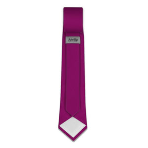 Solid KT Plum Necktie -  -  - Knotty Tie Co.