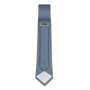 Solid KT Steel Blue Necktie -  -  - Knotty Tie Co.