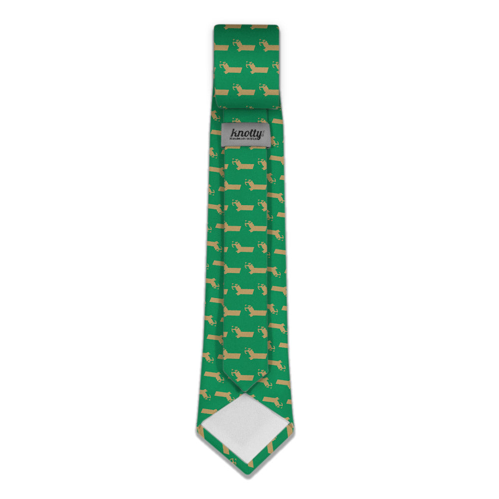 Massachusetts State Outline Necktie -  -  - Knotty Tie Co.