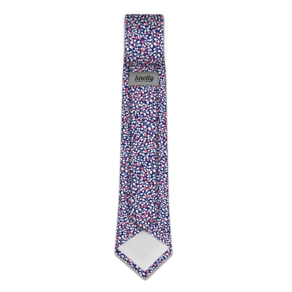 Micro Floral Necktie | Skinny, Knotty, Classic Widths - Knotty Tie Co.