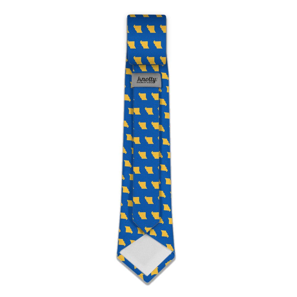 Missouri State Outline Necktie -  -  - Knotty Tie Co.