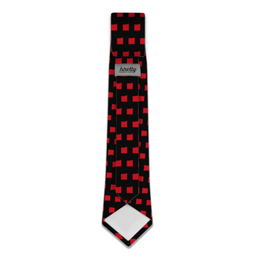 New Mexico State Outline Necktie -  -  - Knotty Tie Co.