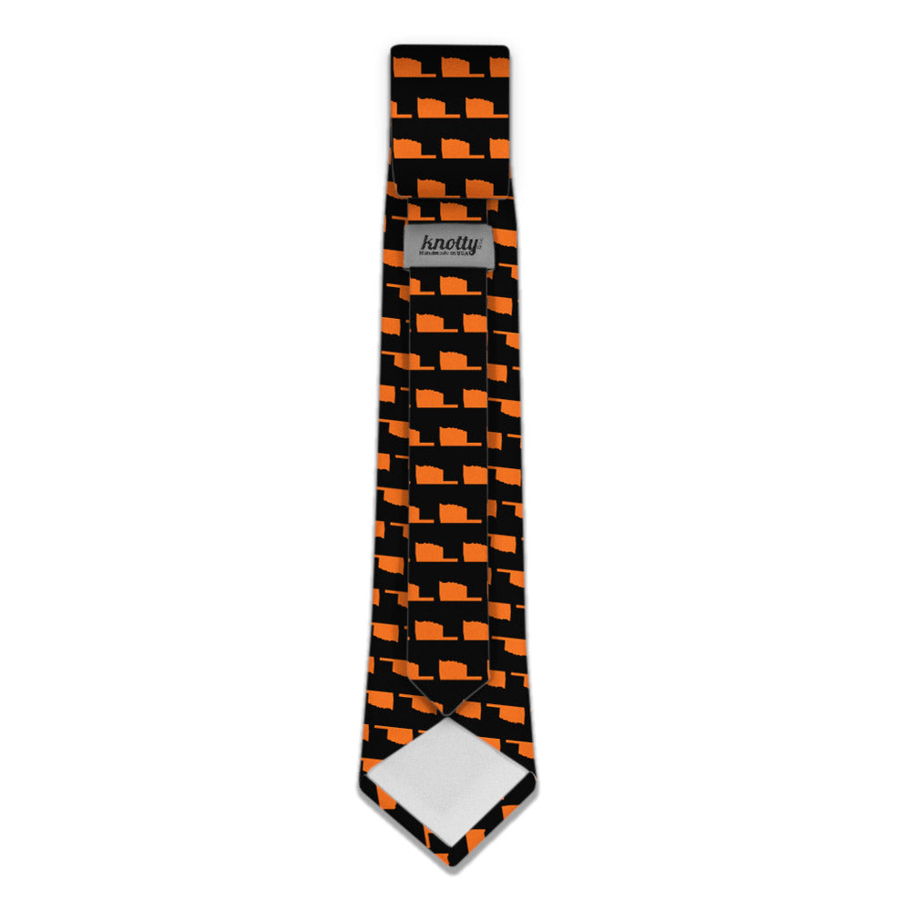 Oklahoma State Outline Necktie -  -  - Knotty Tie Co.