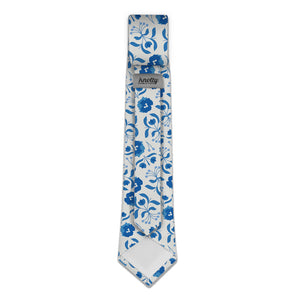 Poppy Floral Necktie -  -  - Knotty Tie Co.
