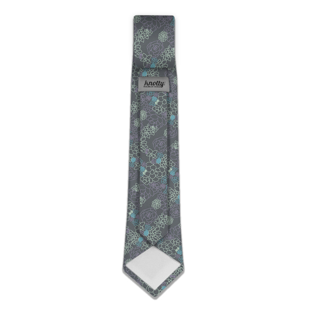 Succulent Cactus Garden Necktie -  -  - Knotty Tie Co.
