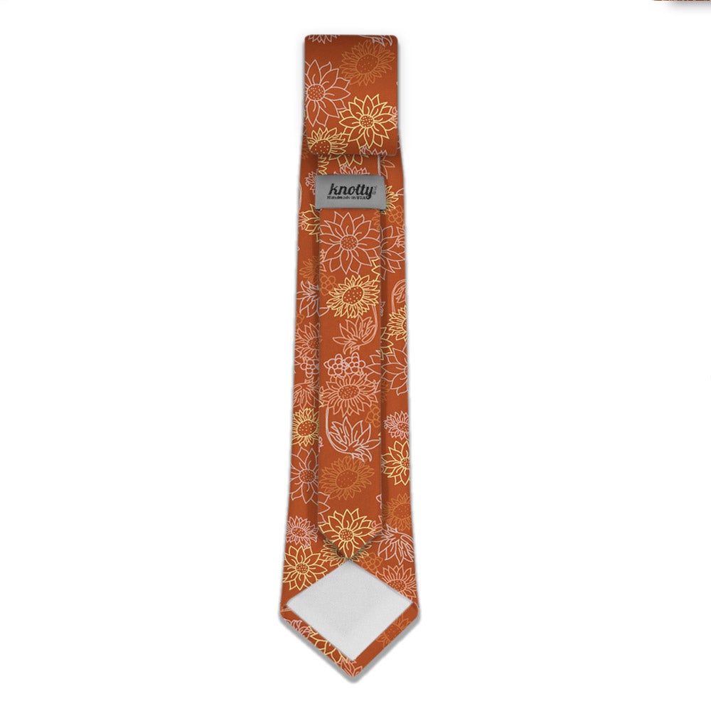Sunflower Garden Necktie -  -  - Knotty Tie Co.