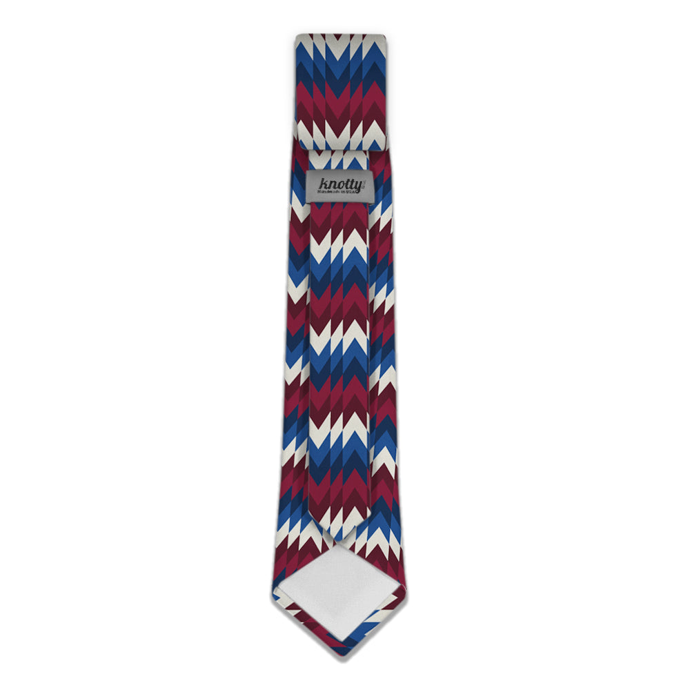 Takeoff Geometric Necktie -  -  - Knotty Tie Co.