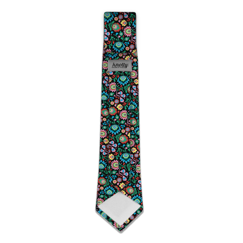Electric Daisy Floral Necktie -  -  - Knotty Tie Co.