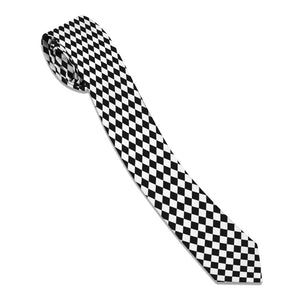 Checkered Tile Necktie -  -  - Knotty Tie Co.