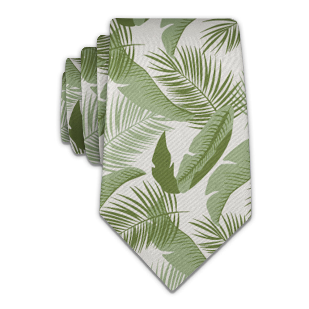 Tropical Leaves Necktie - Knotty 2.75" -  - Knotty Tie Co.