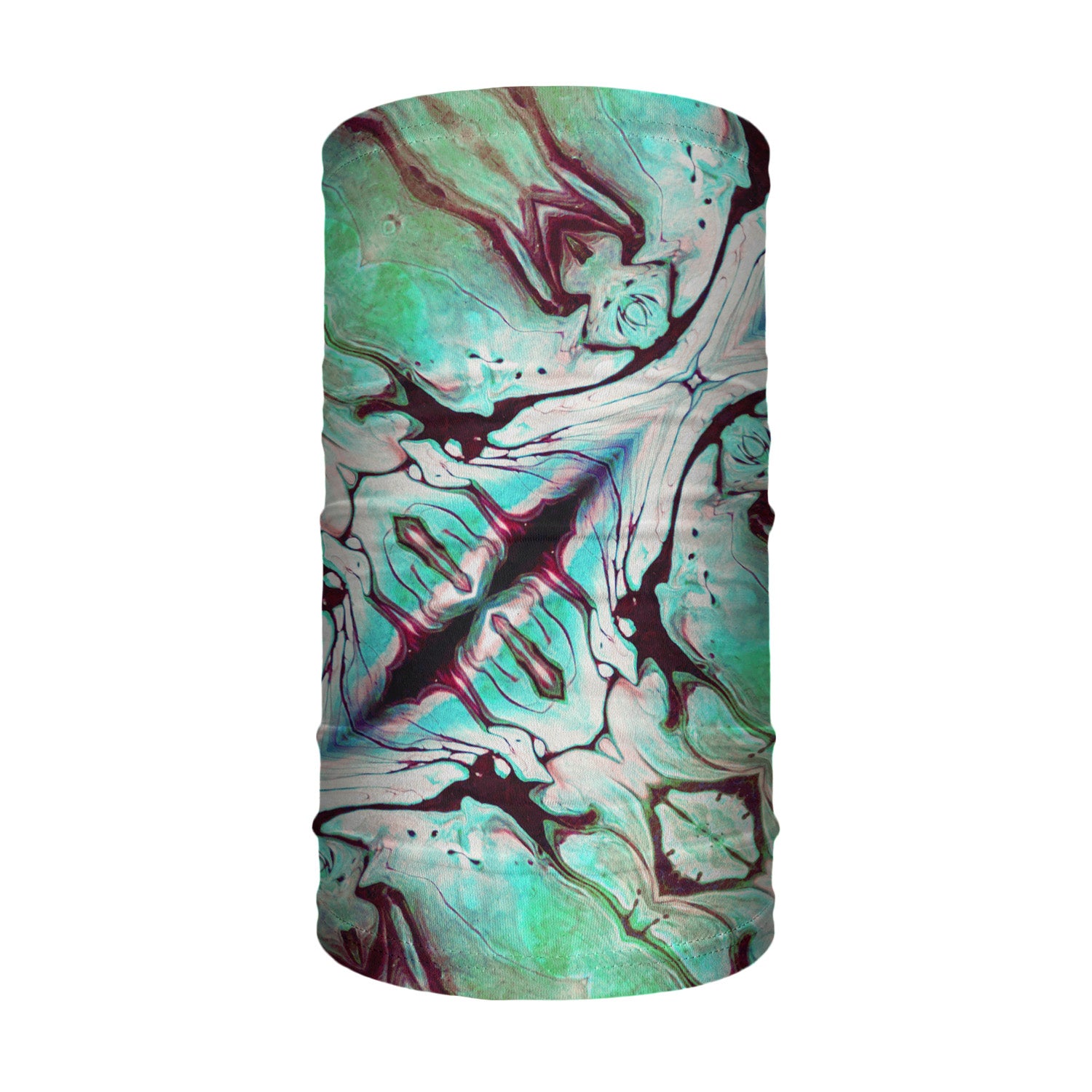 Ink Wash Neck Gaiter - Tube Render - Knotty Tie Co.