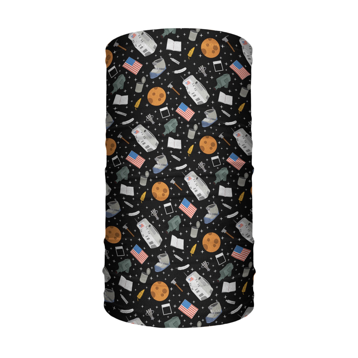 Moon Junk Neck Gaiter - Tube Render - Knotty Tie Co.