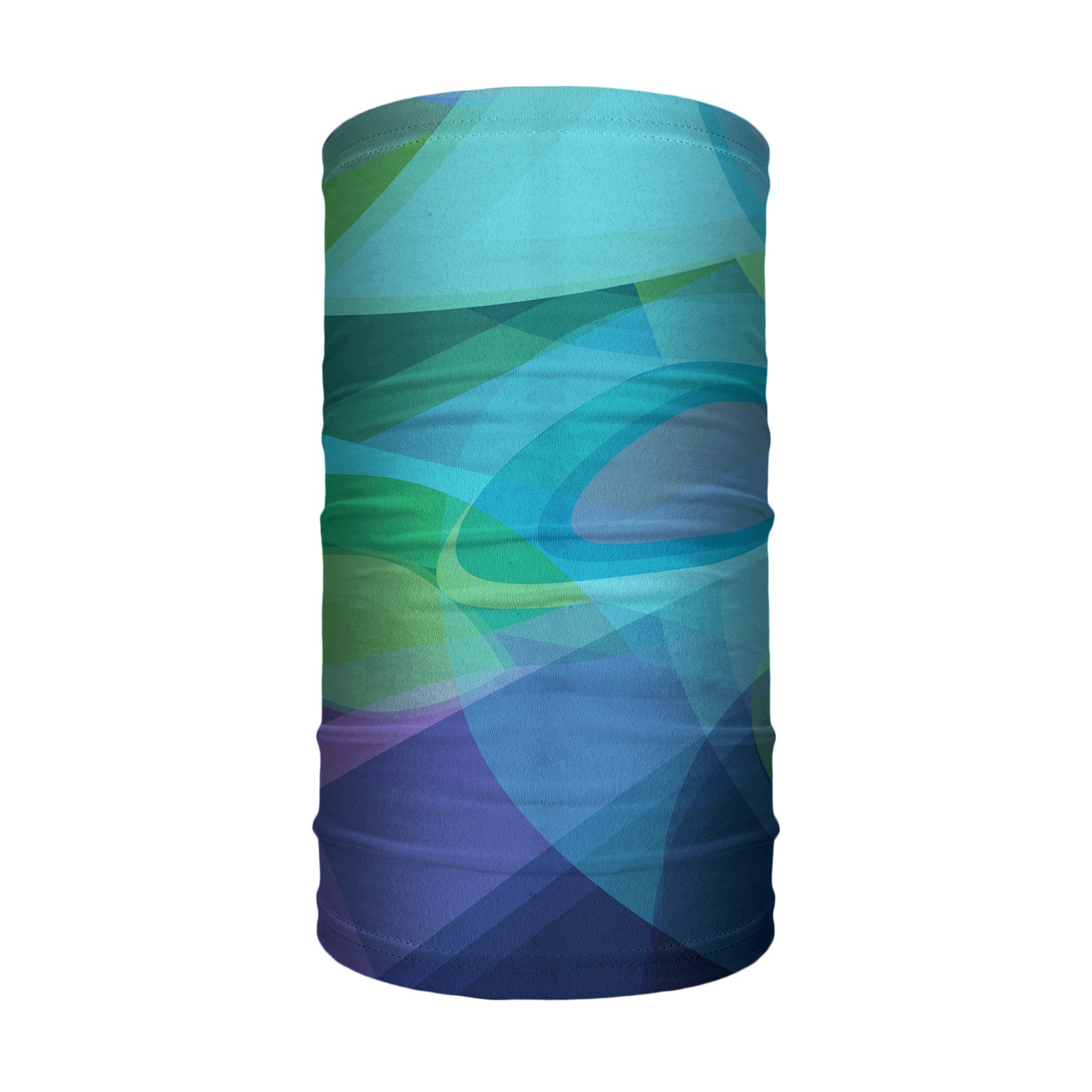 Fractal Flow Neck Gaiter - Tube Render - Knotty Tie Co.