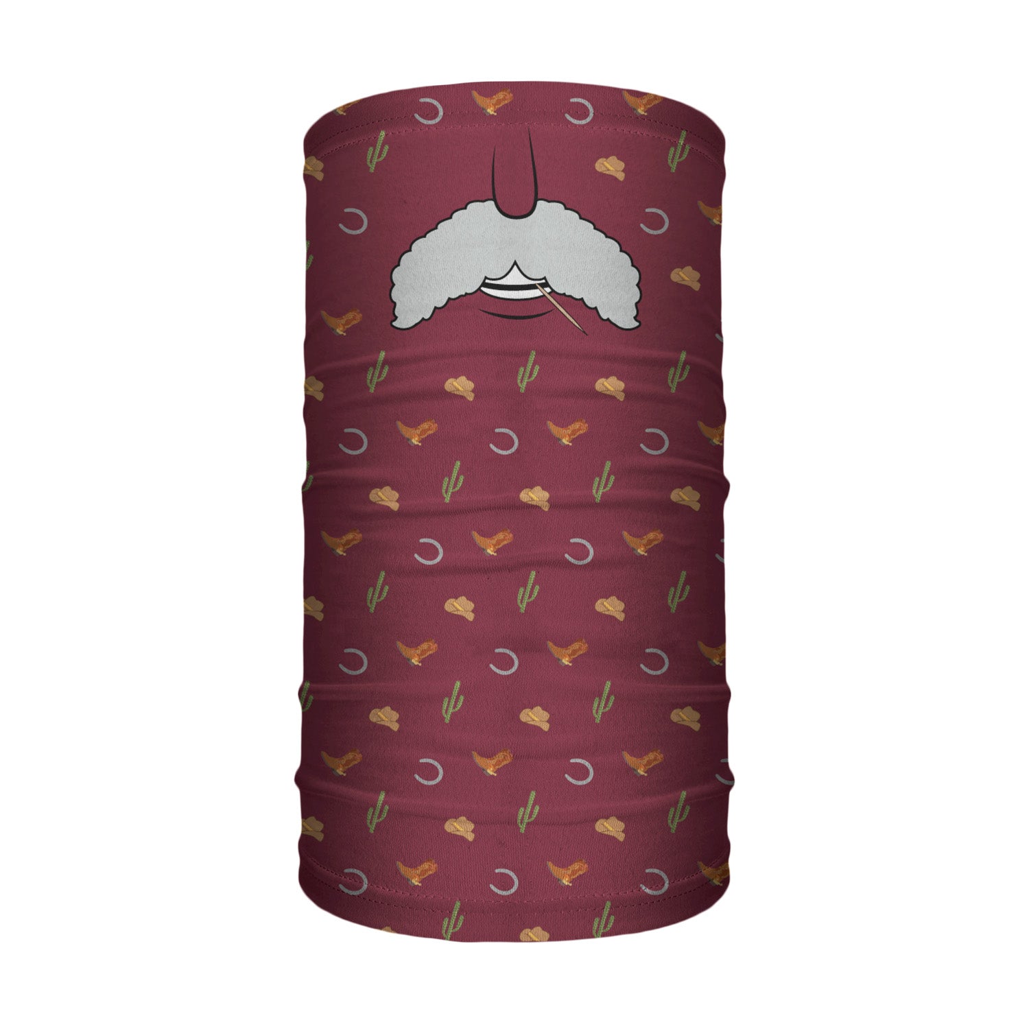Howdy Partner Neck Gaiter - Tube Render - Knotty Tie Co.