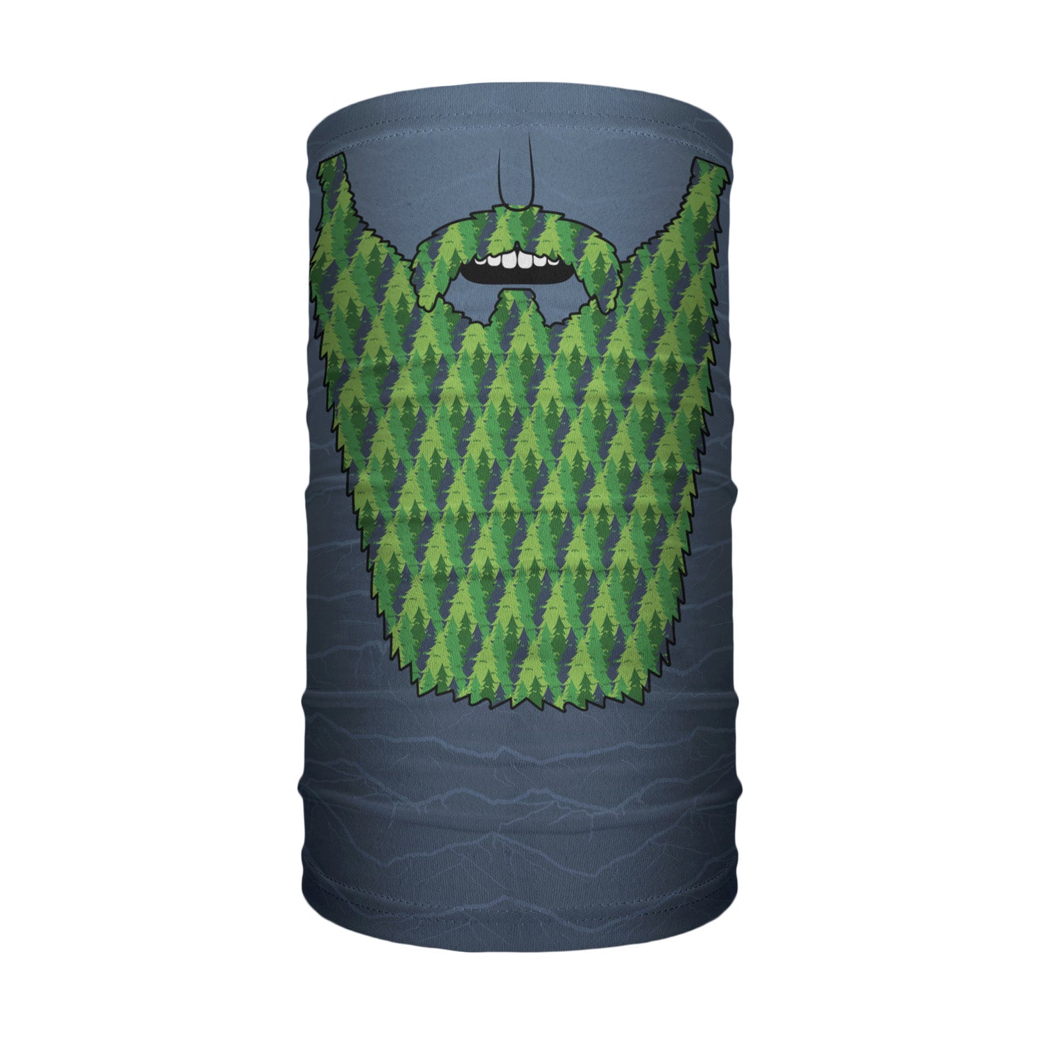 Mountain Beard Neck Gaiter - Tube Render - Knotty Tie Co.