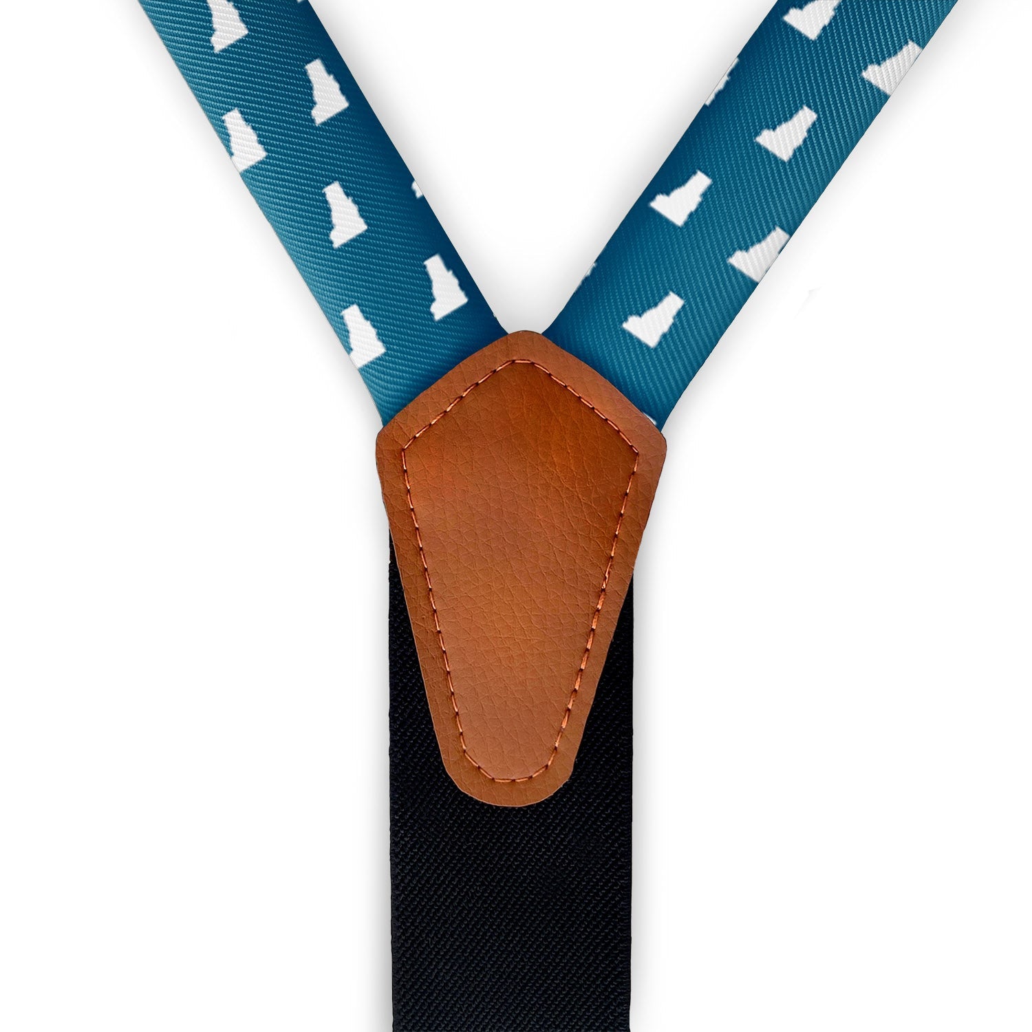 Vermont State Outline Suspenders -  -  - Knotty Tie Co.
