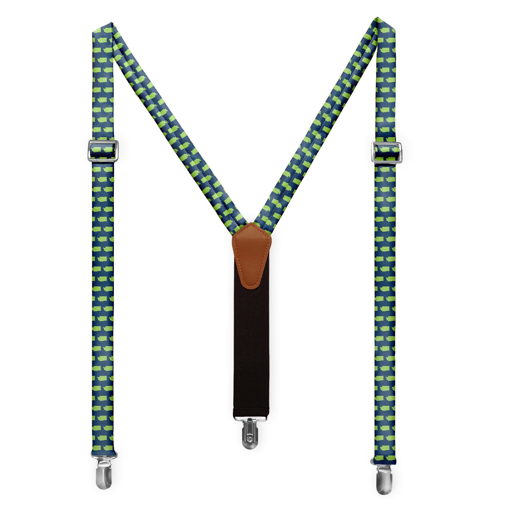 Washington State Outline Suspenders -  -  - Knotty Tie Co.