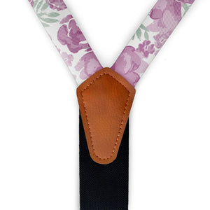 Watercolor Floral Suspenders -  -  - Knotty Tie Co.