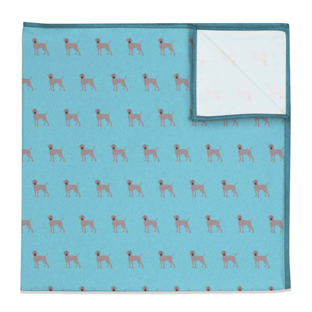 Weimaraner Pocket Square - 12" Square -  - Knotty Tie Co.