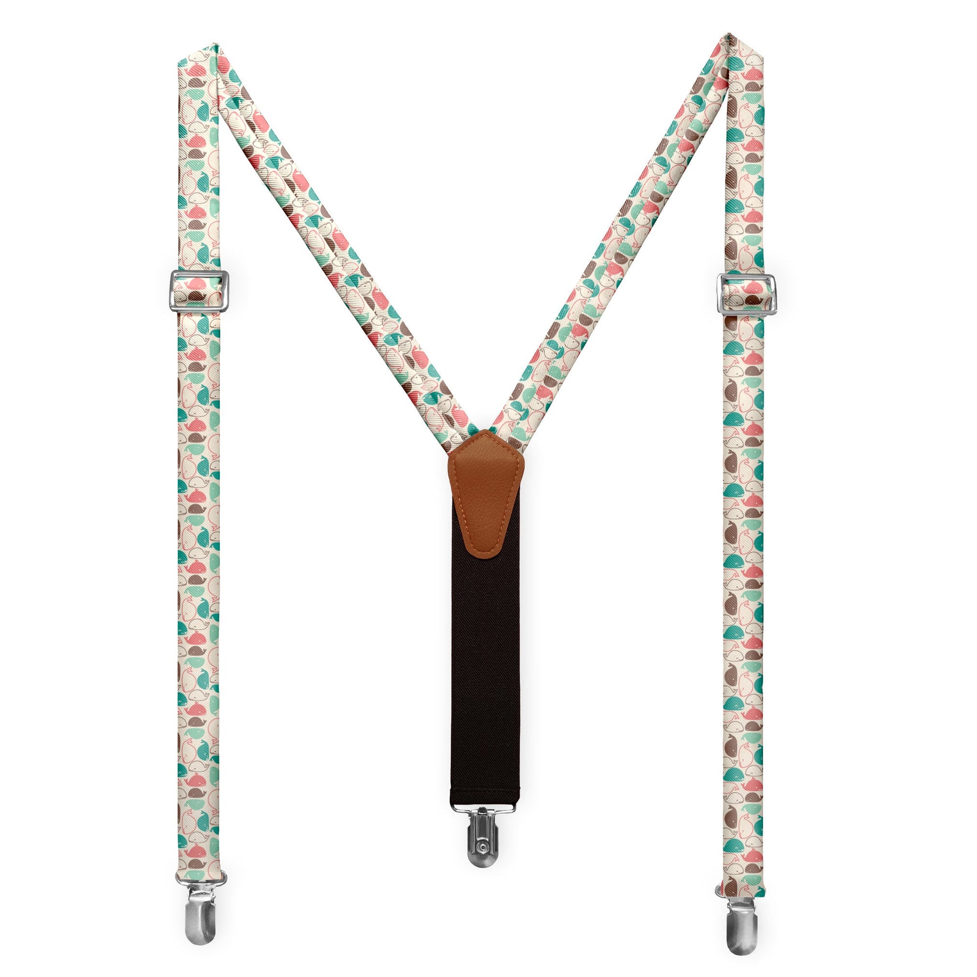 Whales Suspenders -  -  - Knotty Tie Co.