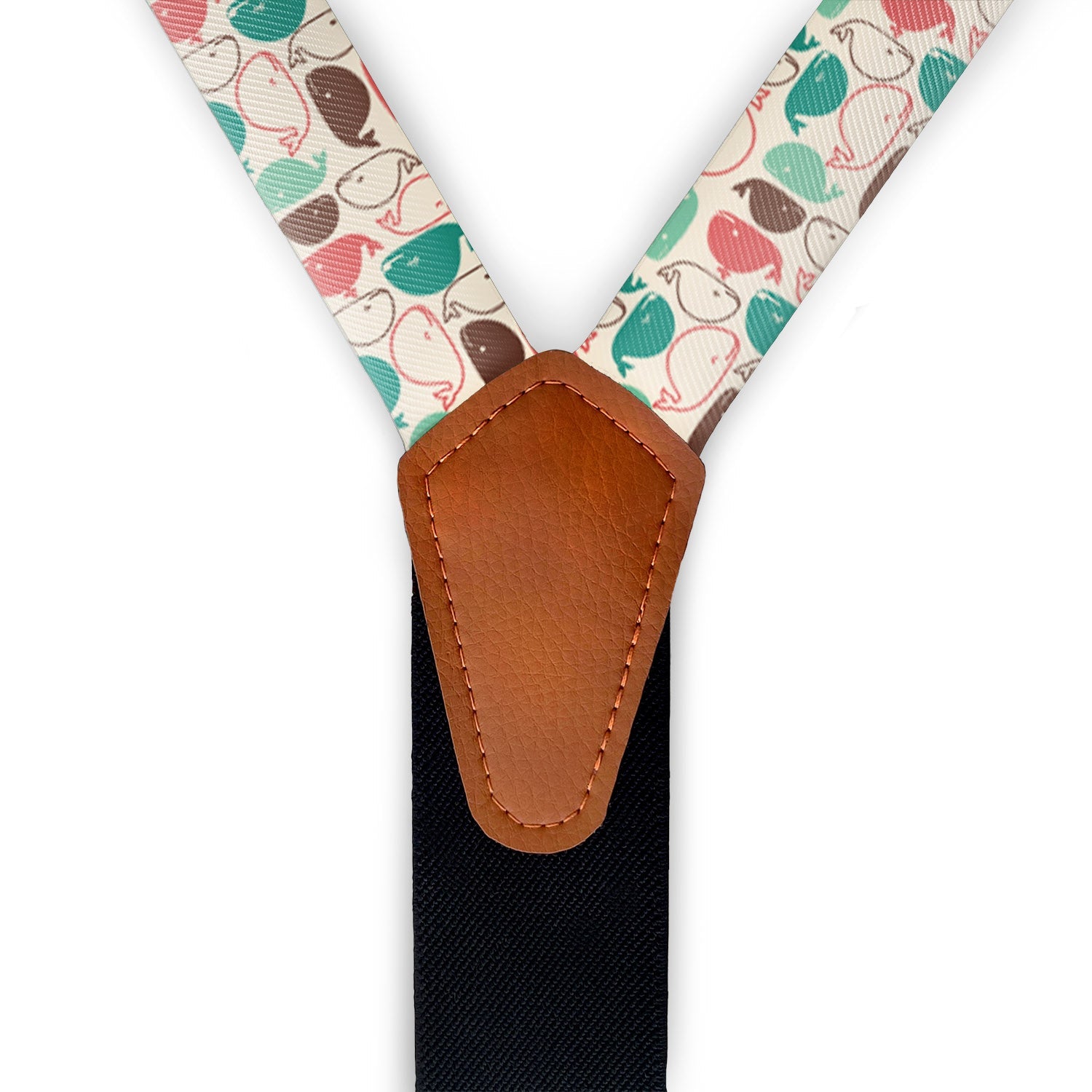 Whales Suspenders -  -  - Knotty Tie Co.