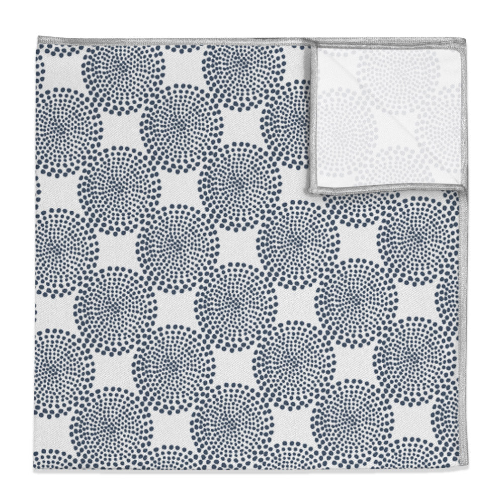 Batik Geometric Pocket Square - 12" Square -  - Knotty Tie Co.