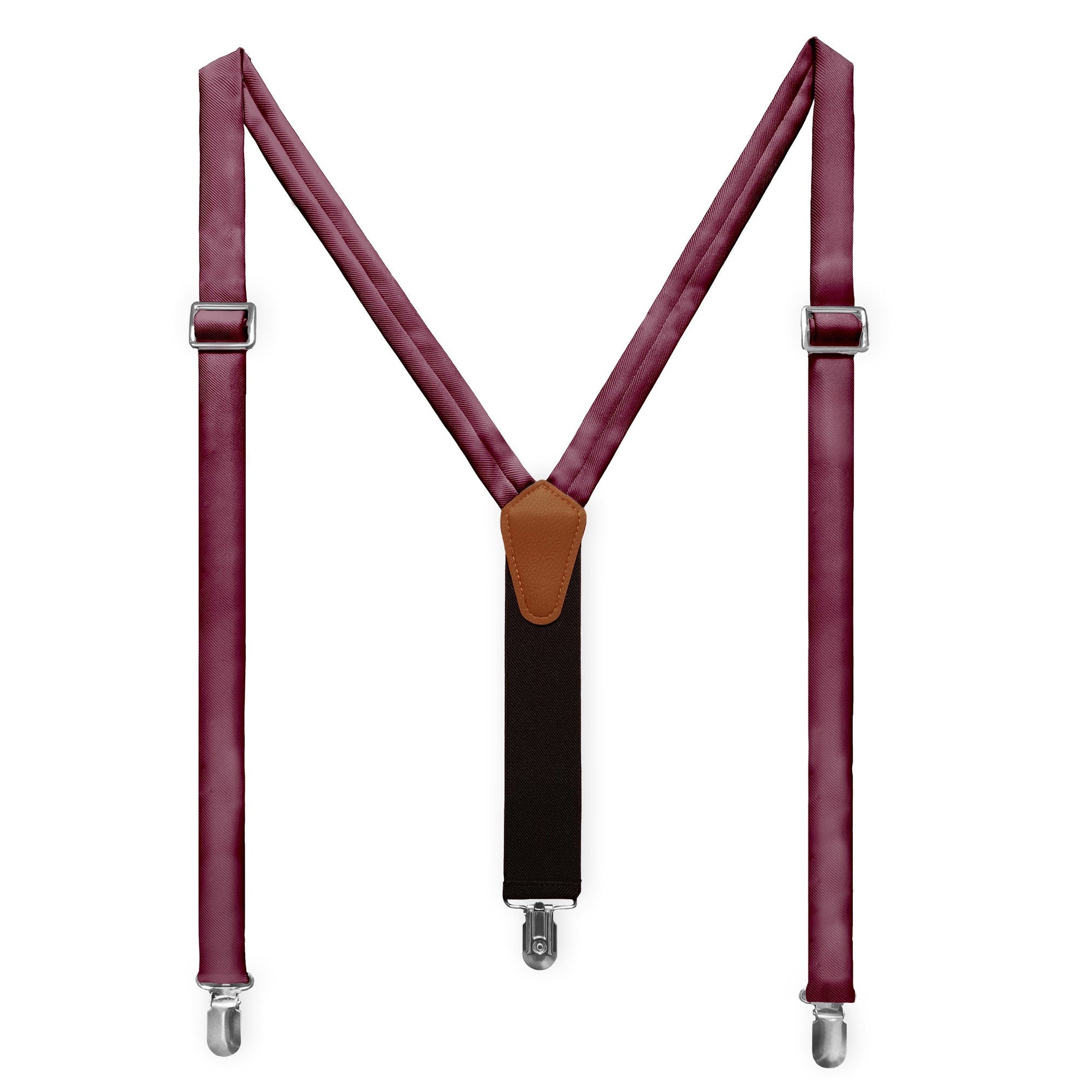 Azazie Cabernet Suspenders - Adult Short 36-40" -  - Knotty Tie Co.