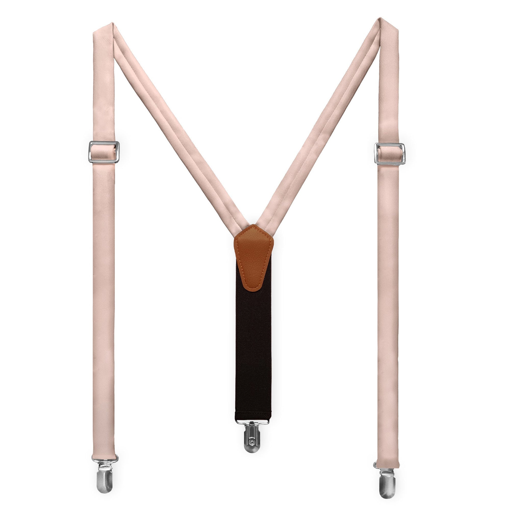 Azazie Pearl Pink Suspenders - Adult Short 36-40" -  - Knotty Tie Co.
