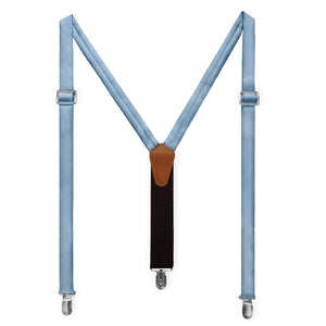 Azazie Steel Blue Suspenders - Adult Short 36-40" -  - Knotty Tie Co.