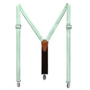Solid KT Mint Suspenders - Adult Short 36-40" -  - Knotty Tie Co.