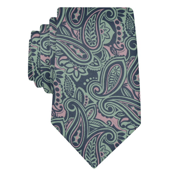 Rustica Paisley (Customized) Necktie -  -  - Knotty Tie Co.
