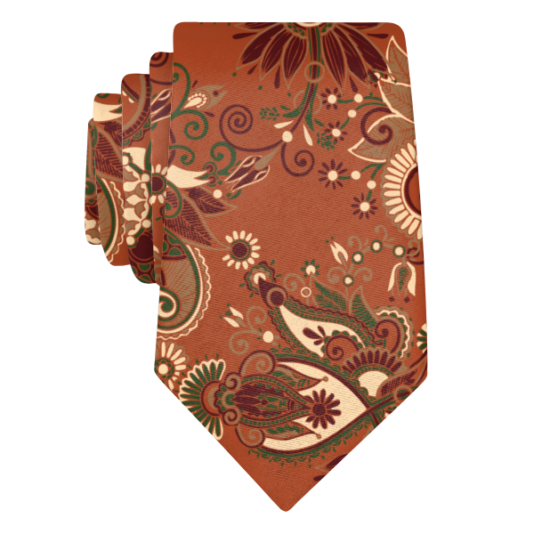 Prestige Paisley (Customized) Necktie -  -  - Knotty Tie Co.