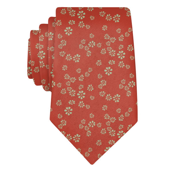 Floating Floral (Customized) Necktie -  -  - Knotty Tie Co.