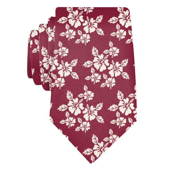 Hawaiian Floral (Customized) Necktie -  -  - Knotty Tie Co.