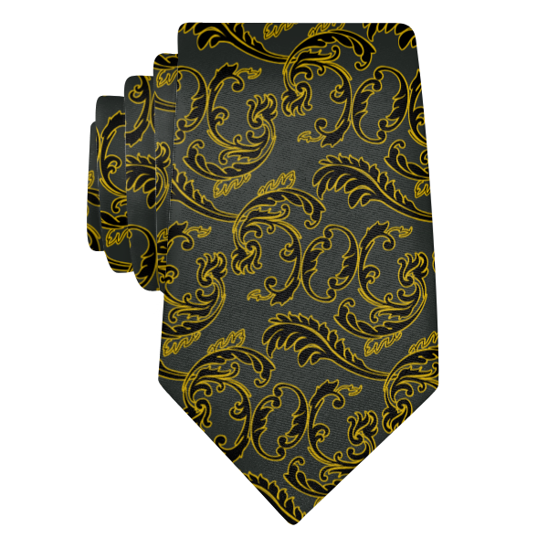 Adorned Paisley (Customized) Necktie -  -  - Knotty Tie Co.
