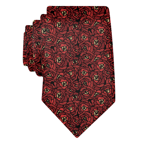 Carnation Mosaic (Customized) Necktie -  -  - Knotty Tie Co.