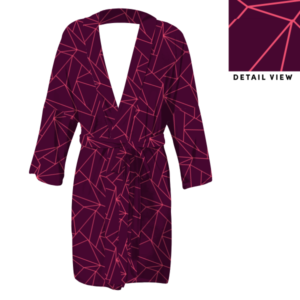 Origami Geometric (Customized) Robe -  -  - Knotty Tie Co.