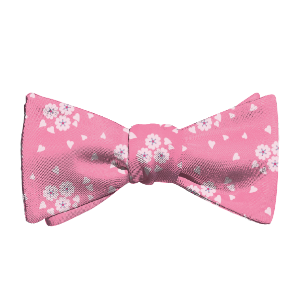 Cherry Blossom (Customized) Bow Tie -  -  - Knotty Tie Co.