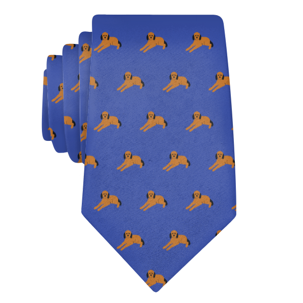 Goldendoodle (Customized) Necktie -  -  - Knotty Tie Co.