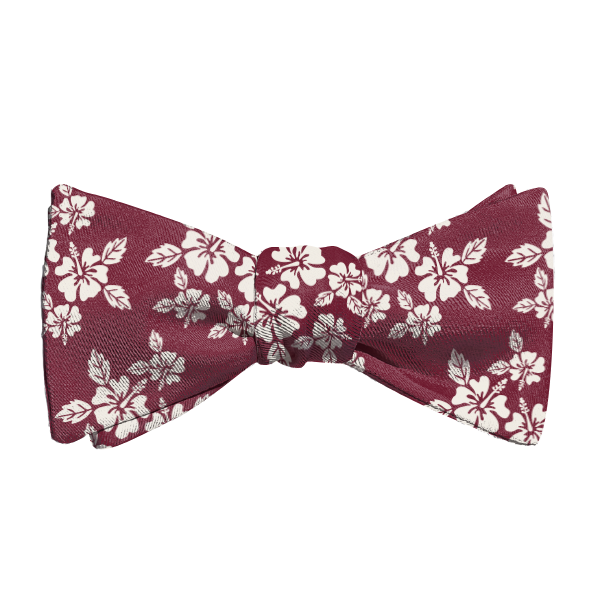 Hawaiian Floral (Customized) Bow Tie -  -  - Knotty Tie Co.