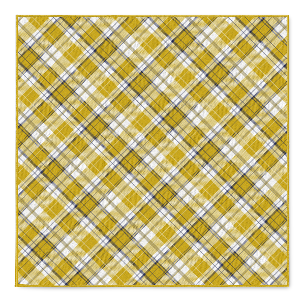 Gone Plaid (Customized) Pocket Square -  -  - Knotty Tie Co.