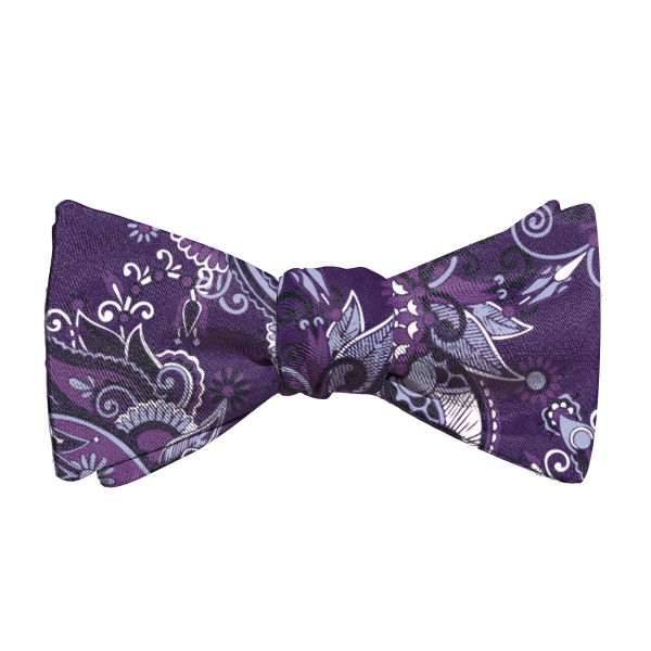 Prestige Paisley (Customized) Bow Tie -  -  - Knotty Tie Co.